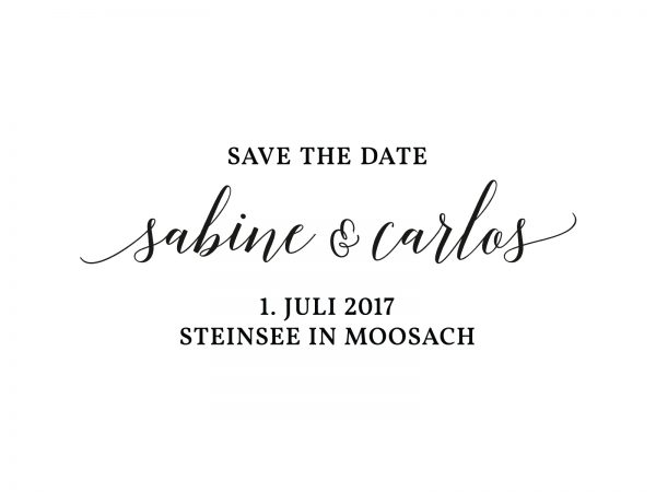Stempel SAVE THE DATE | 76