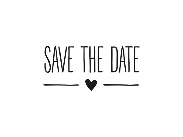 Stempel SAVE THE DATE | 158